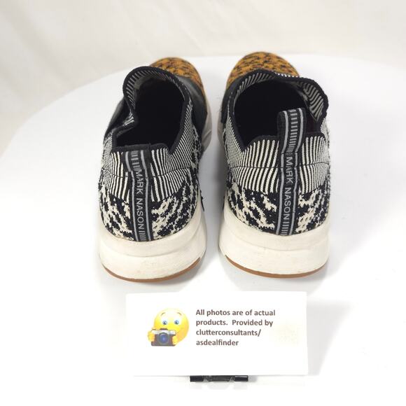 Skechers Mark Nason Athletic Walking Shoe Womens Size 6.5 68759 Black White - Picture 3 of 9